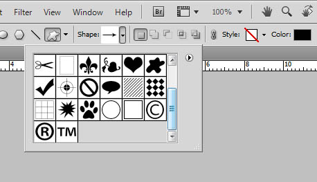 shape copyright 3%20passo Proteger imagens com marca de água no photoshop