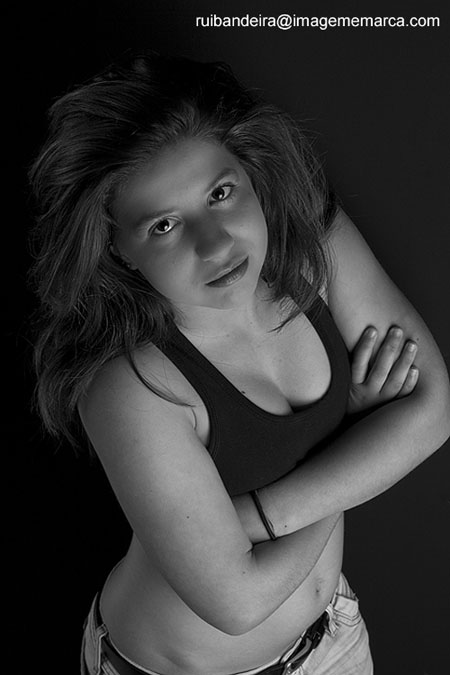 ana pb Fotografia Preto e Branco em estúdio
