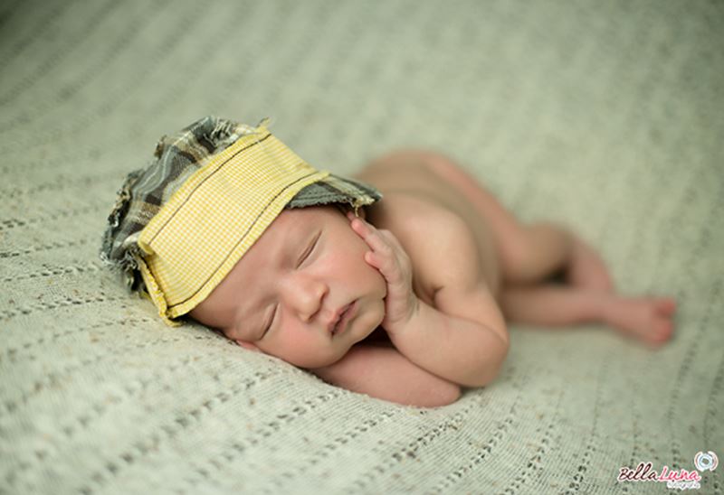 Fotografia Newborn - Pose Lateral