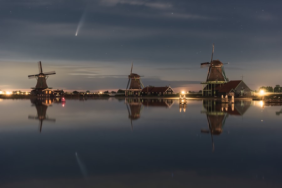 Moinho De Vento Kriemhildemuhle, Cidade Xanten, Alemanha Foto de